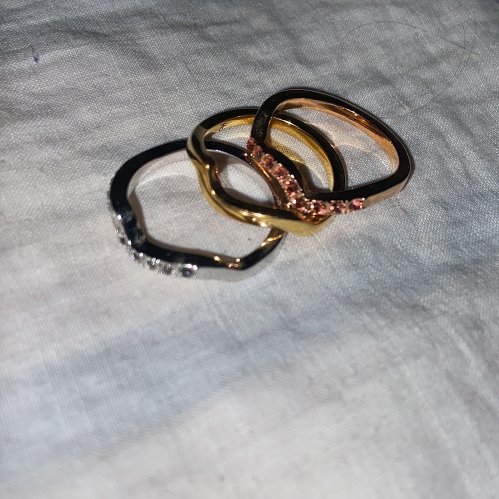 Touchstone Crystal Colorwave Rings - Picture 4 of 8